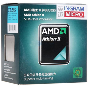 AMD Athlon II 2II˫ˣ245װCPUAM3/2.9GHz/2M